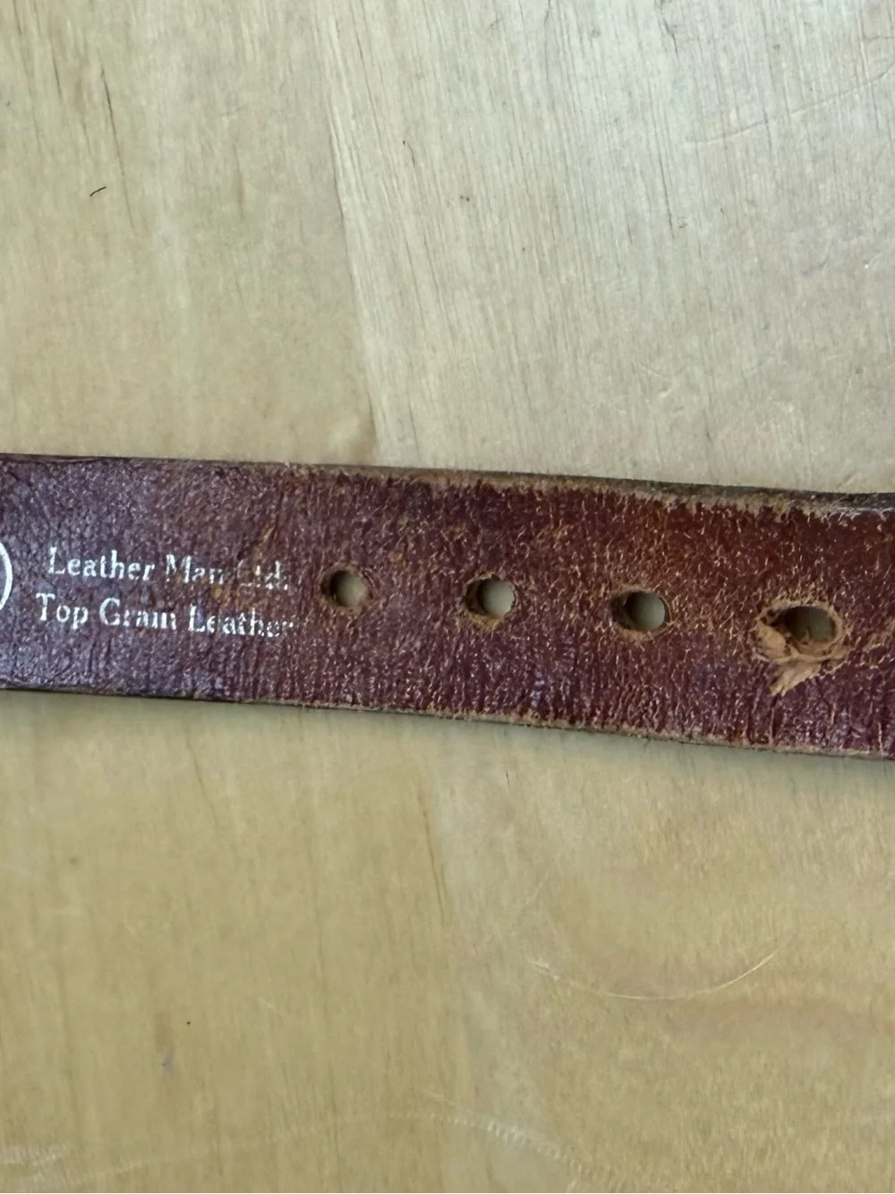 Nautical Sailboat Woven Vintage Belt Leather Man Ltd Brass Buckle Made in USA 38